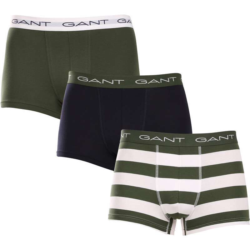 3PACK pánske boxerky Gant viacfarebné (902413043-313) 50843485