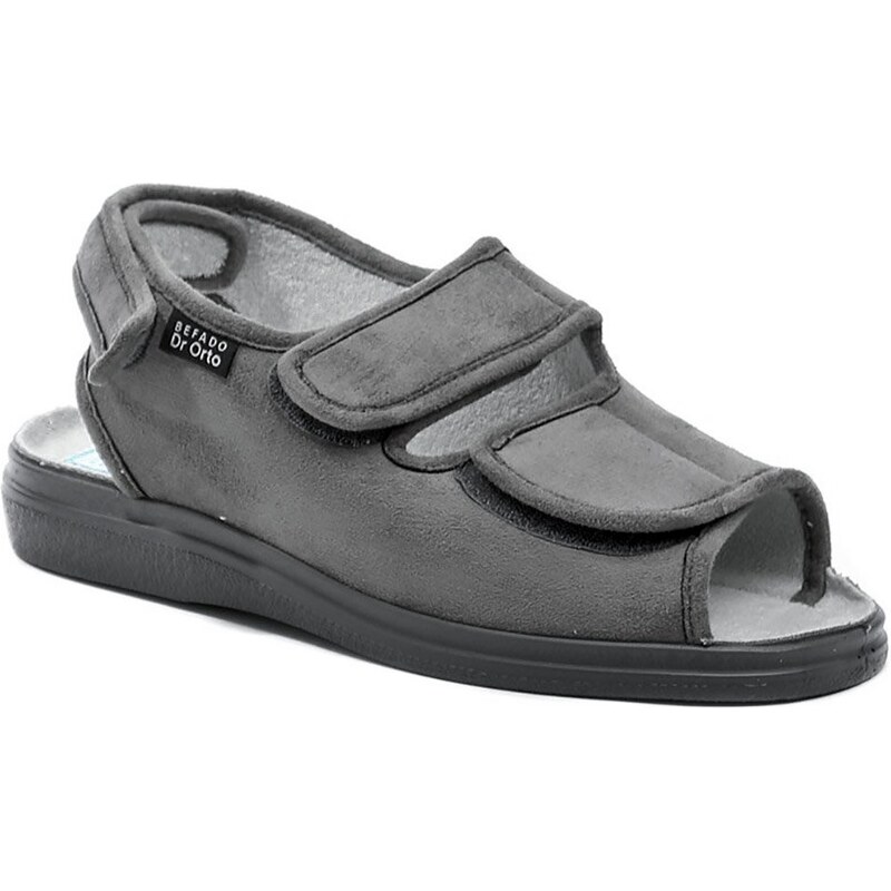 Dr. Orto - Befado Dr. Orto 676M006A šedé pánske zdravotné sandále