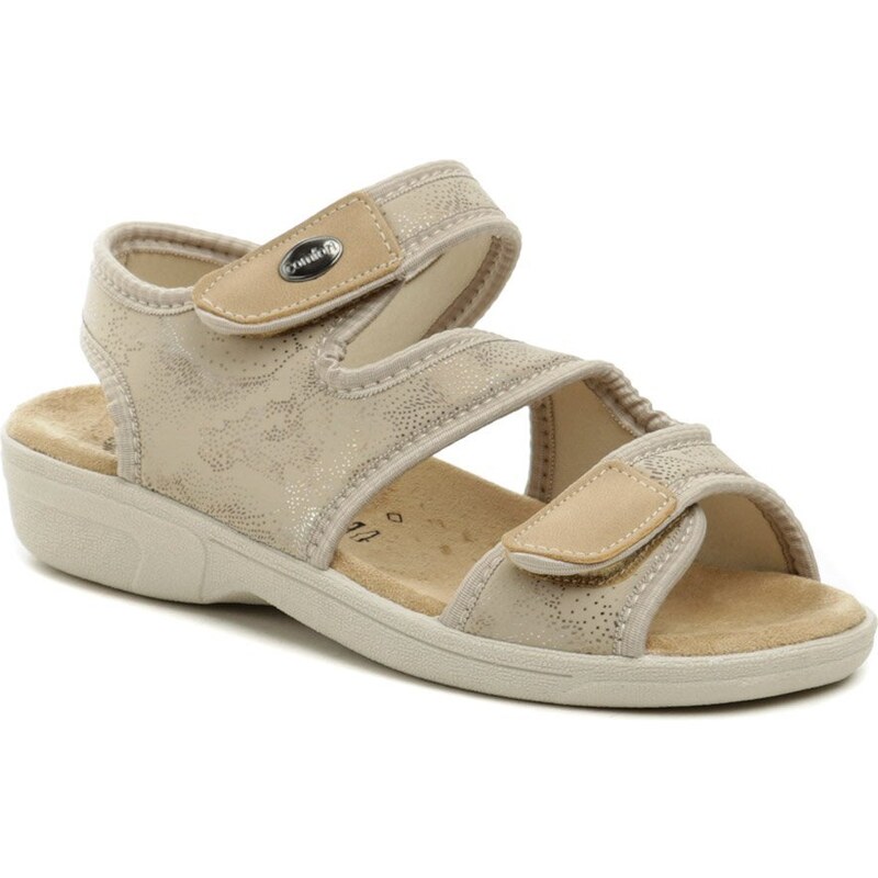 Medi Line 23152 béžové dámske zdravotné sandále 50844013