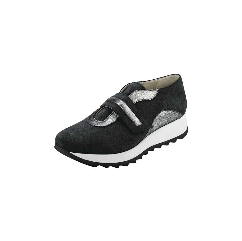 E-shop Kožené sneaker tenisky HEINE, čierne