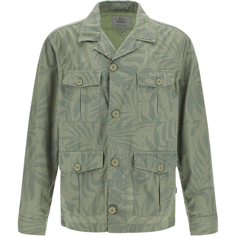 BUNDA WOOLRICH TROPICAL PRINT OVERSHIRT 58130356