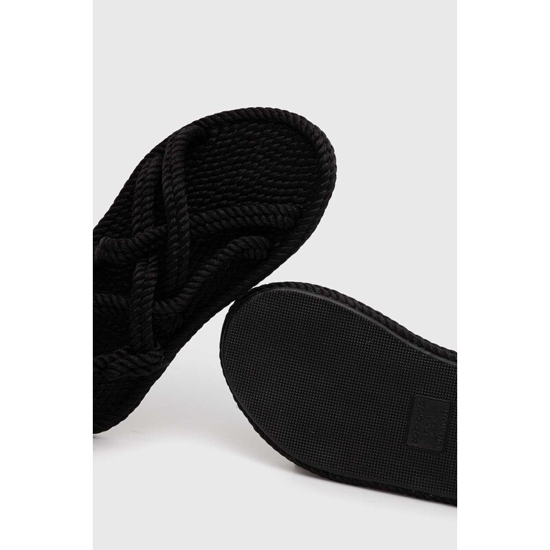 Sandále Bohonomad Bodrum pánske, čierna farba, BOD.0020.MRS