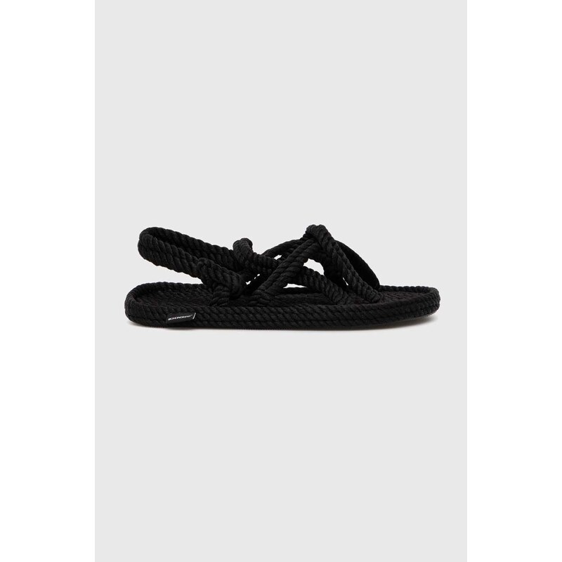 Sandále Bohonomad Bodrum pánske, čierna farba, BOD.0020.MRS