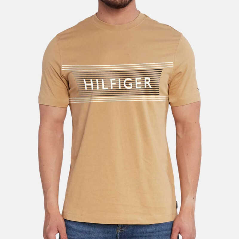 Pánské khaki triko Tommy Hilfiger 55762 50859934