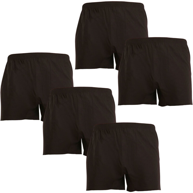 5PACK pánske trenky Nedeto čierne (5NDTT001) 3 34213735