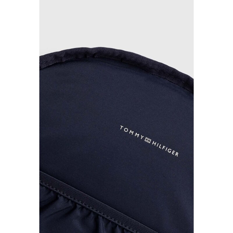 Detský ruksak Tommy Hilfiger tmavomodrá farba, malý, s potlačou