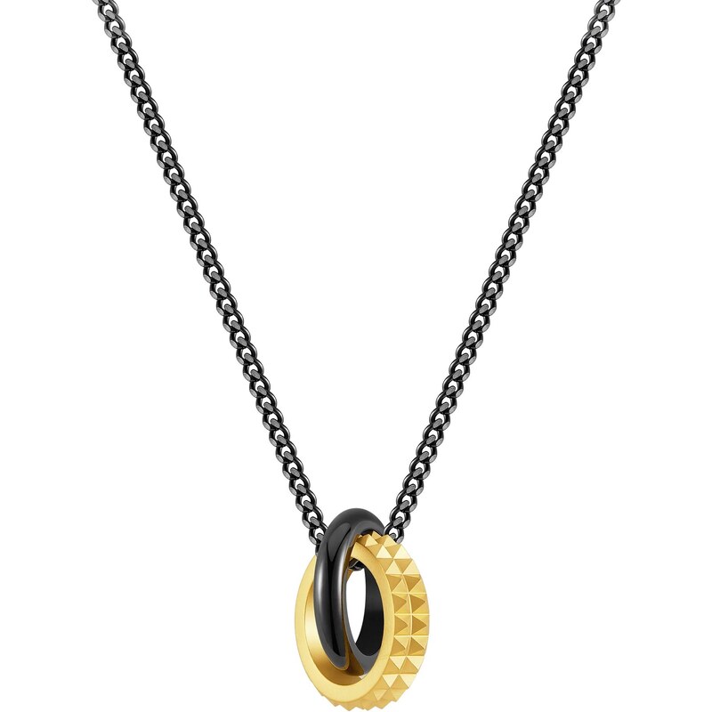 Police Módny bicolor náhrdelník z ocele Rock Rebel PEAGN0001804 66589952