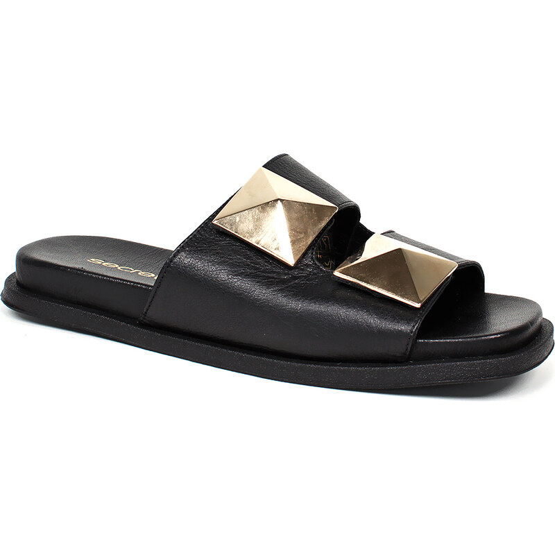 Secretshoes Kožené šľapky 50864505