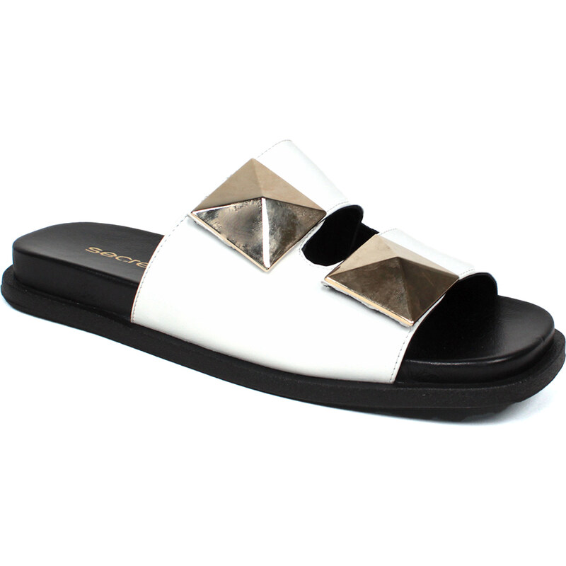 Secretshoes Kožené šľapky 50864506