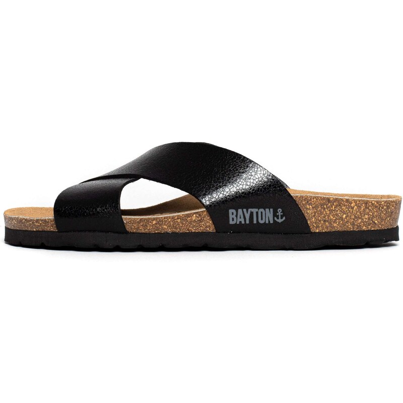 Bayton Šľapky Gomera sivá / čierna 56011408