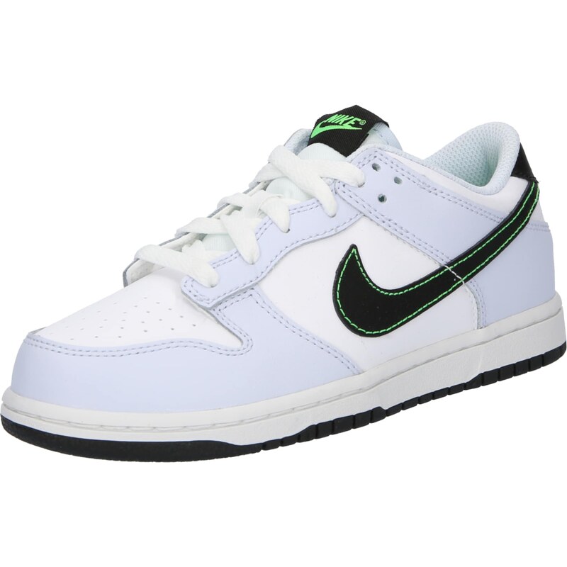 Nike Sportswear Tenisky 'Dunk' zelená / fialová / čierna / biela