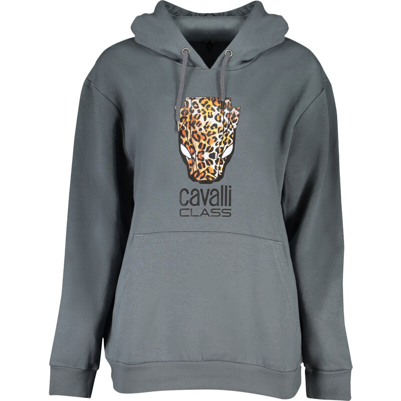 Cavalli Class dámska mikina bez zipsu sivá 64793983