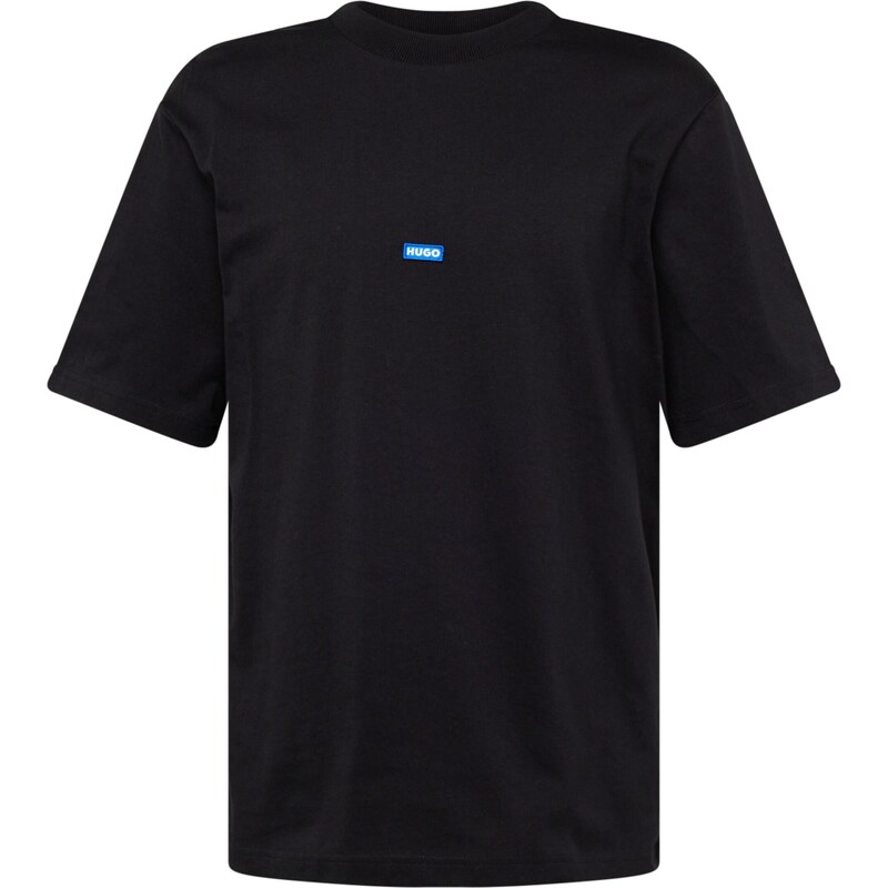 HUGO Tričko Nieros svetlomodrá / čierna / biela 52702540