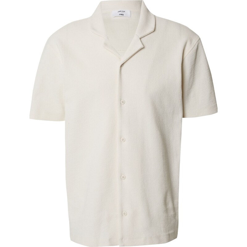 DAN FOX APPAREL Košeľa Leon šedobiela 65643049