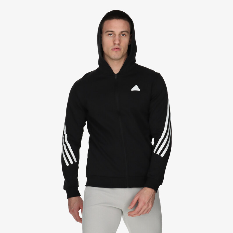 adidas Mikina s kapucňou Future Icons 3-Stripes Full Zip M 62358097