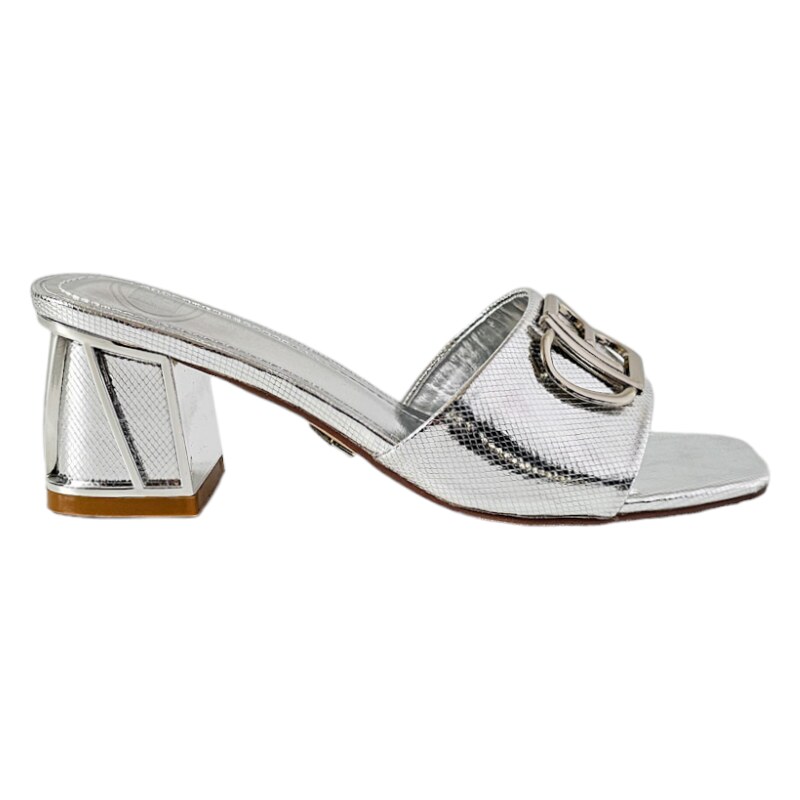Strieborné Sandále Laura Biagiotti Silver 56369495