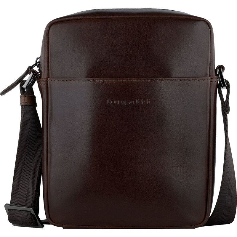 Bugatti Pánska kožená crossbody taška Romano 49401502 66592299