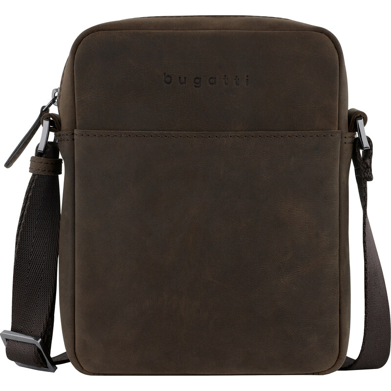 Bugatti Pánska kožená crossbody taška Luca 49563702 66586764