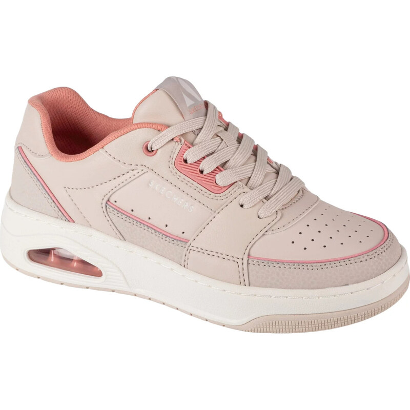 Béžové dámske tenisky Skechers Uno Court - Courted Style 177710-NTCL 52671375