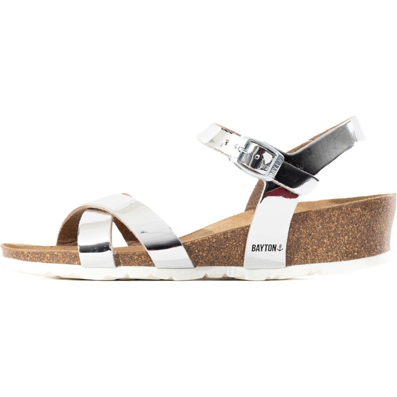 Bayton Remienkové sandále Lajas čierna / strieborná 54233774