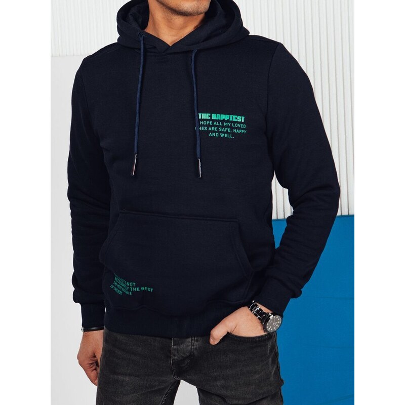 Dstreet Atraktívna granátová mikina s popisom 50897473