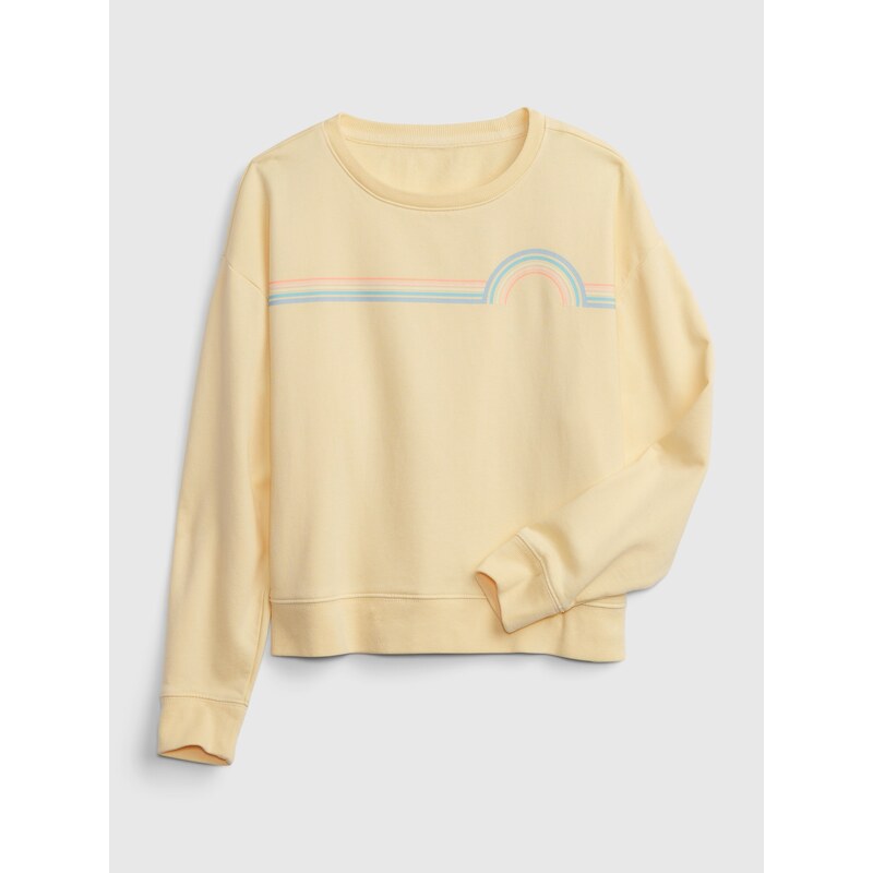 GAP Dievčenská mikina s duhou 761608-01 66268625