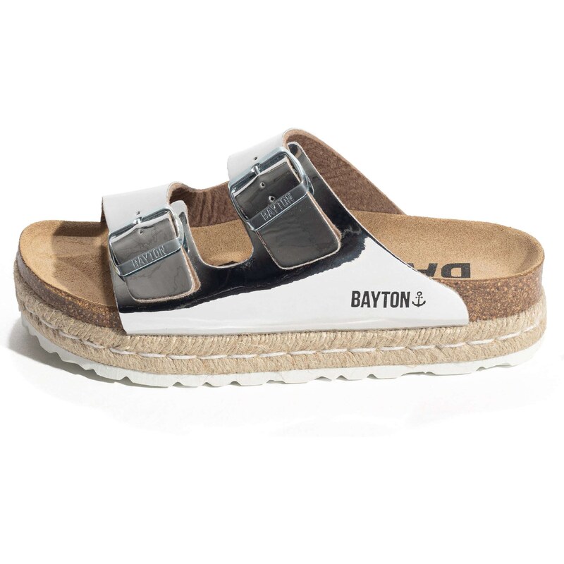 Bayton Šľapky Alcee strieborná 63145004