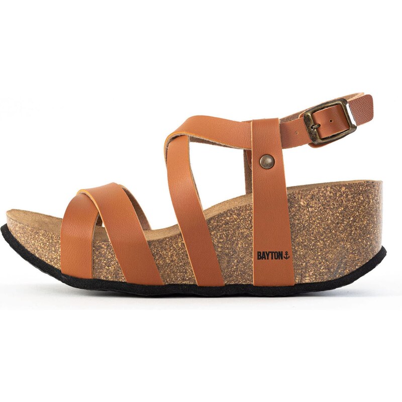 Bayton Sandále Dora farba ťavej srsti 54233602