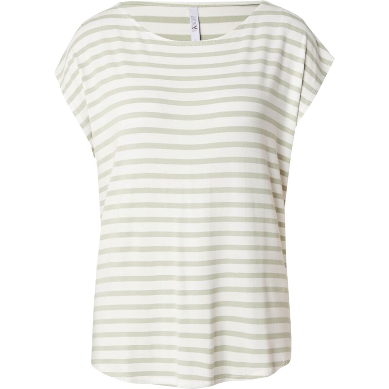 Hailys Tričko Em44ma pastelovo zelená / biela 55544603