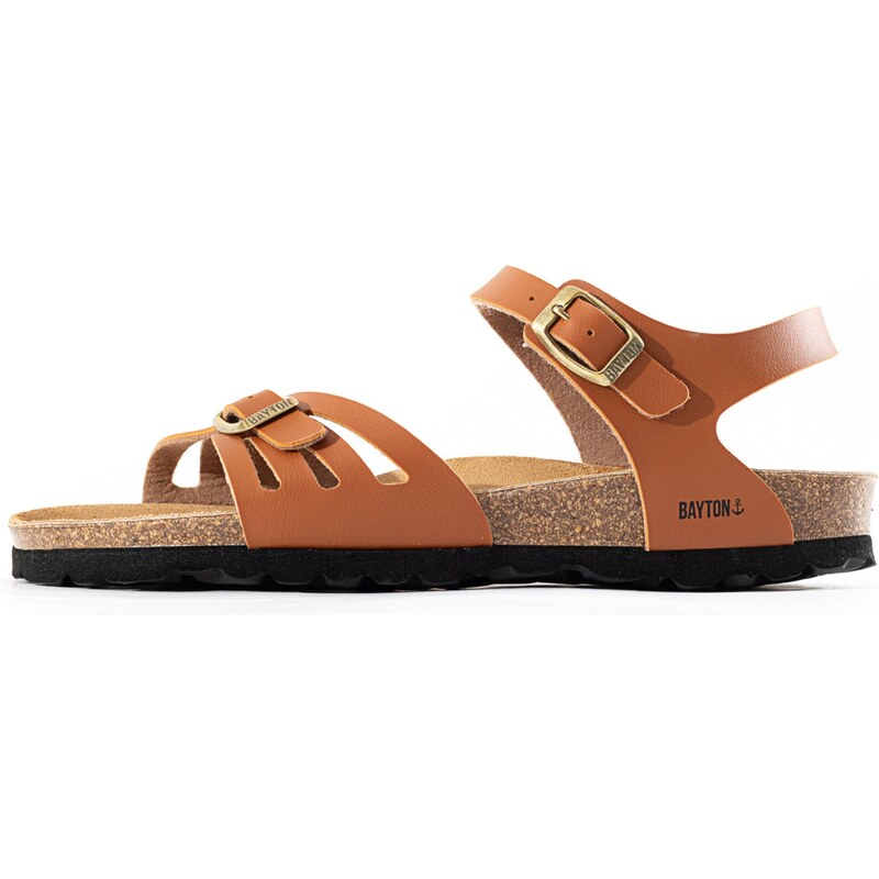 Bayton Remienkové sandále Eos farba ťavej srsti 54306763