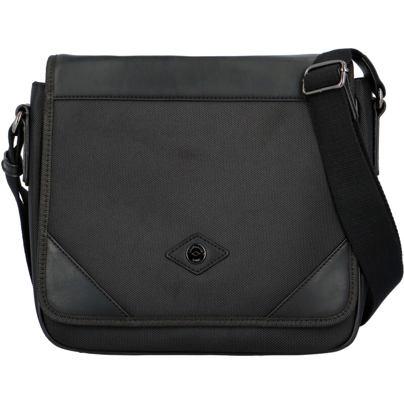 Pánska taška cez plece čierna - Lee Cooper Brastos čierna 56864853