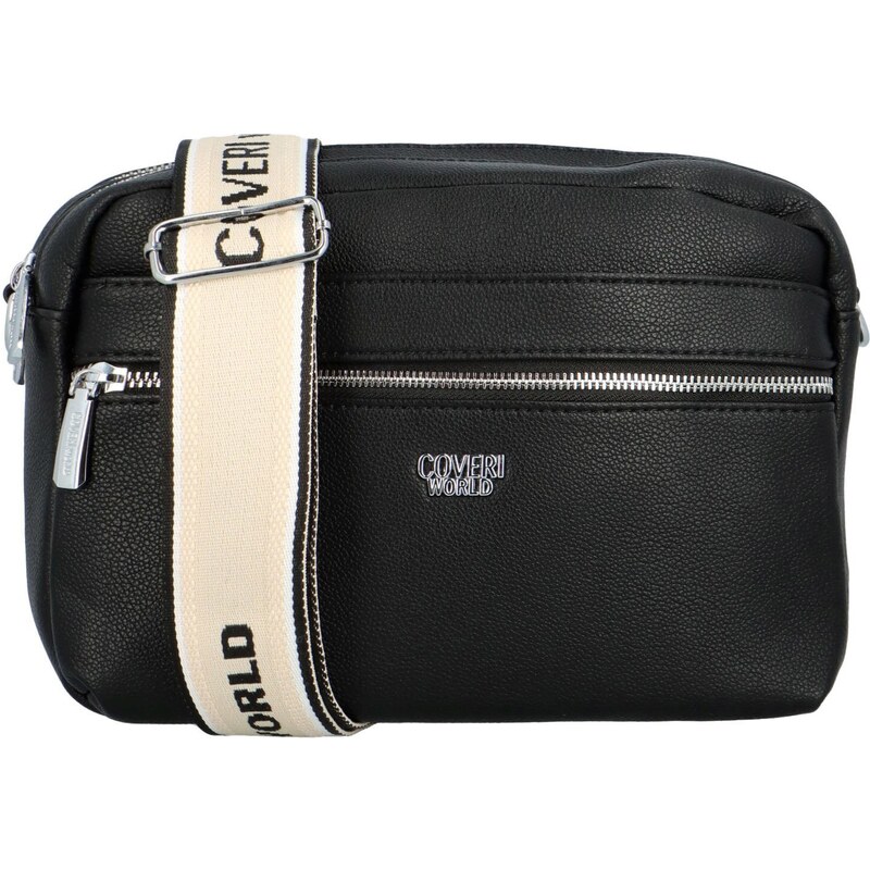Coveri World Dámska crossbody kabelka čierna - Coveri Maeve čierna 50928797