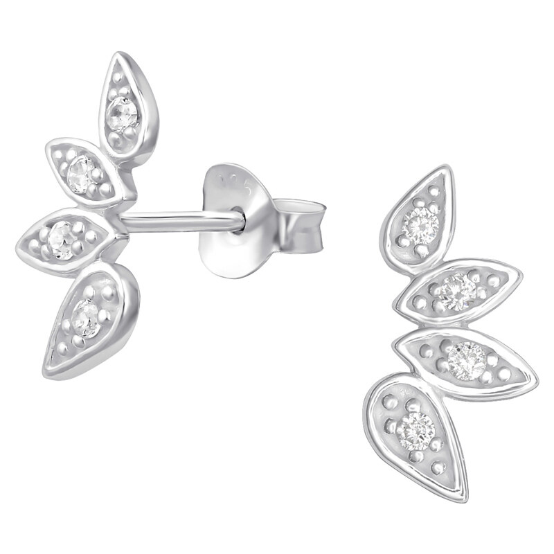 Dámske strieborné náušnice JACEE 43005708