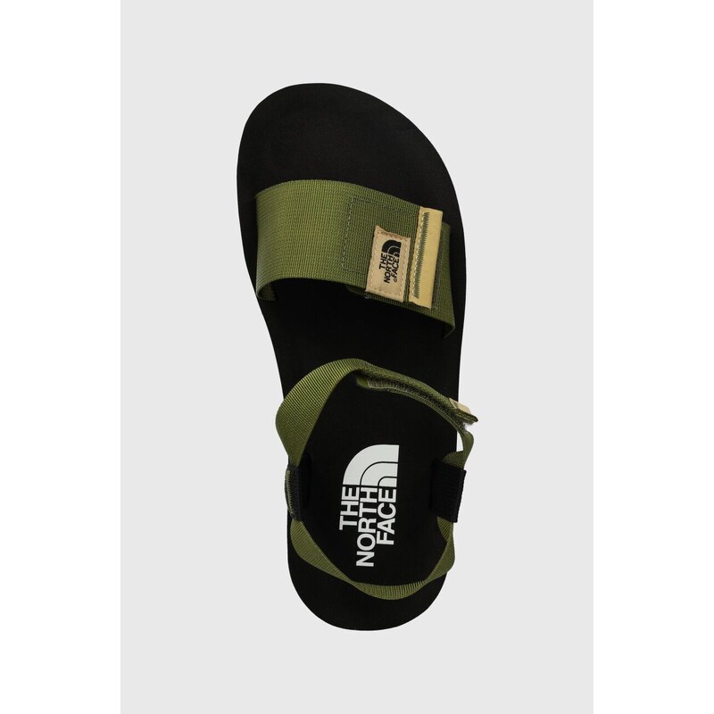Sandále The North Face SKEENA SANDAL pánske, zelená farba, NF0A46BGRMO1
