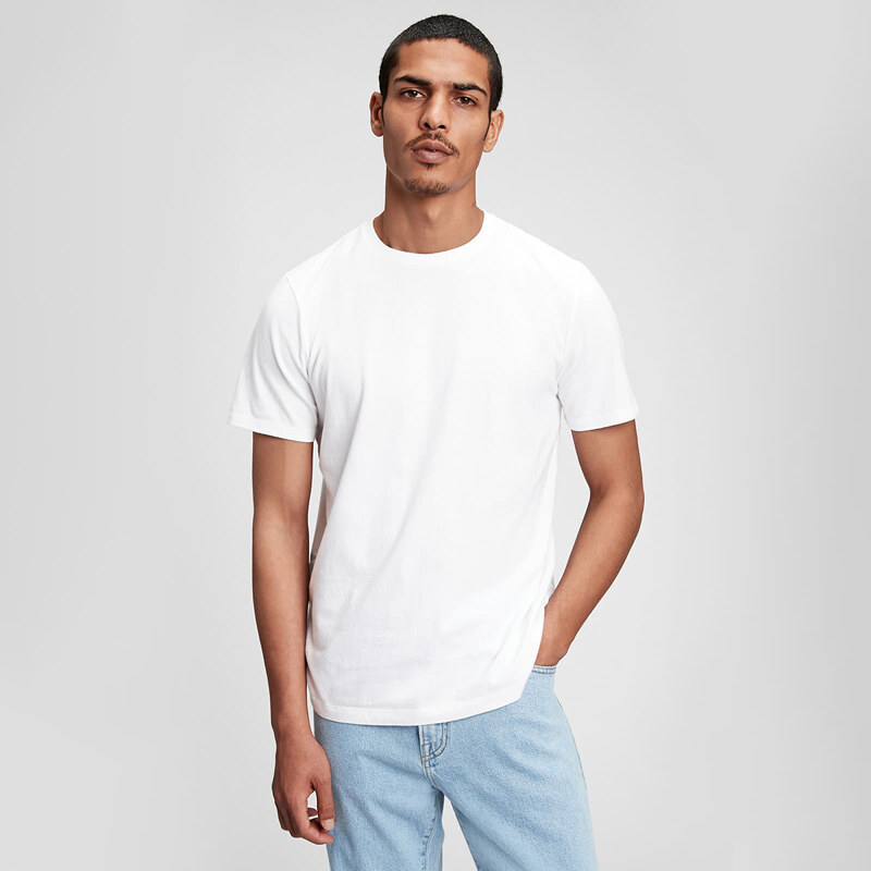 Tričko GAP Basic Tee Optic White 3 XL 50920895