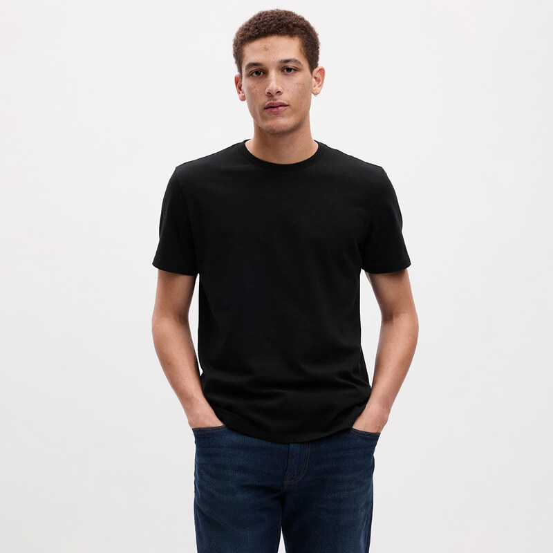 Tričko GAP Basic Tee True Black V2 2 XXL 51056911
