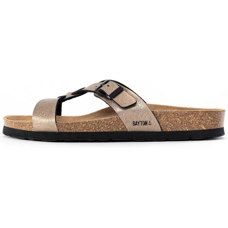 Bayton Šľapky Sebastian hnedá / svetlohnedá / čierna 54233623