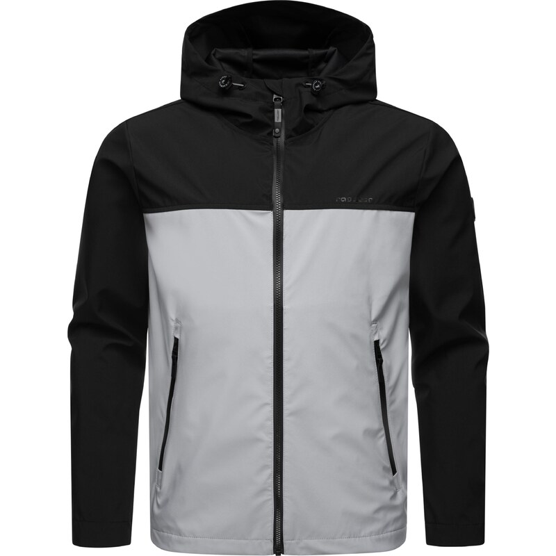 Ragwear Funkčná bunda svetlosivá / čierna 54325821