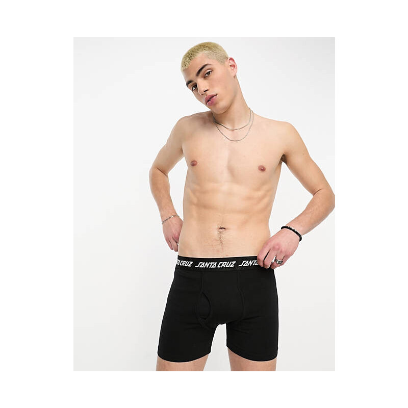 Santa Cruz Strip Boxer Brief Black Black 50925065