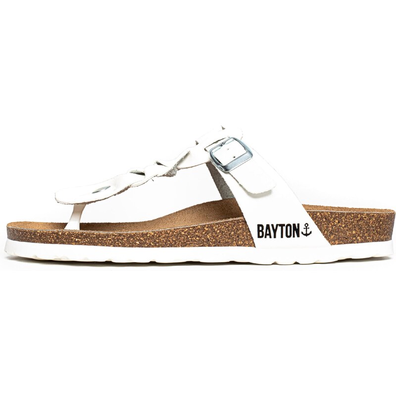Bayton Šľapky Huelva biela 54304845