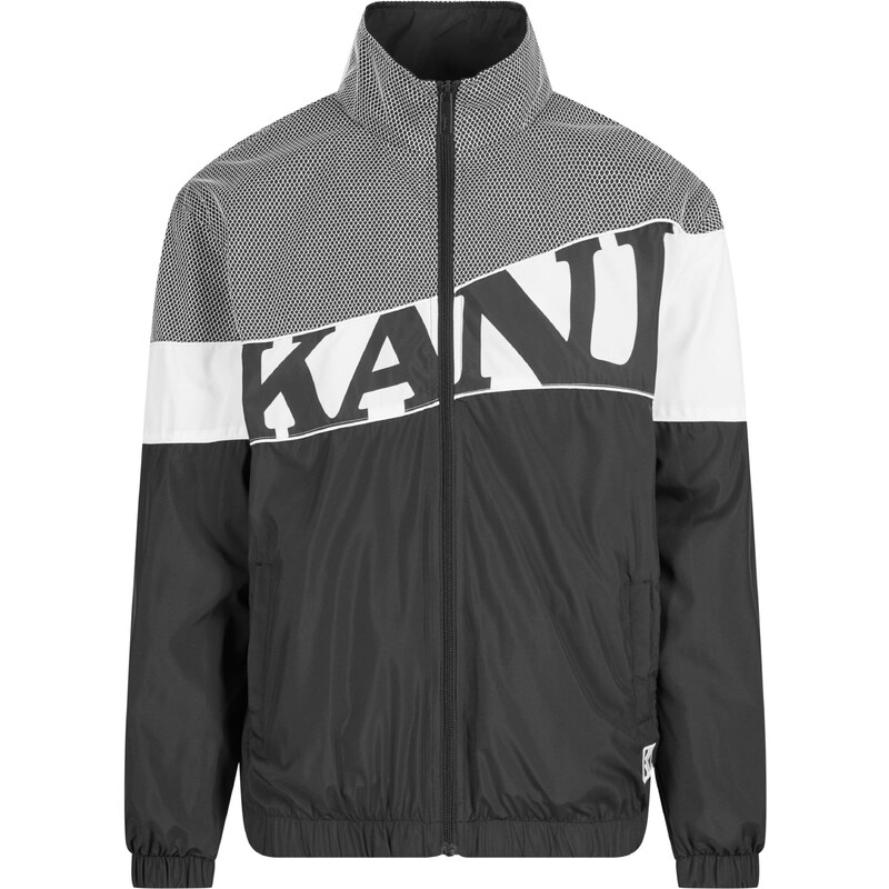 Karl Kani Bavorské sako sivá / čierna / biela 57280364