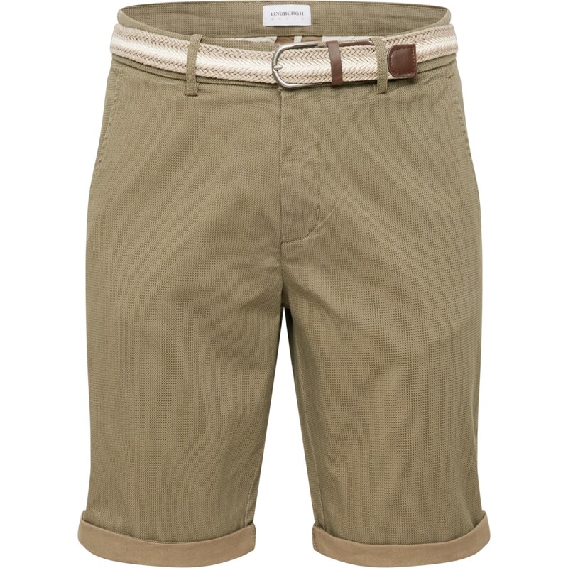 Lindbergh Chino nohavice Superflex kaki 50945491