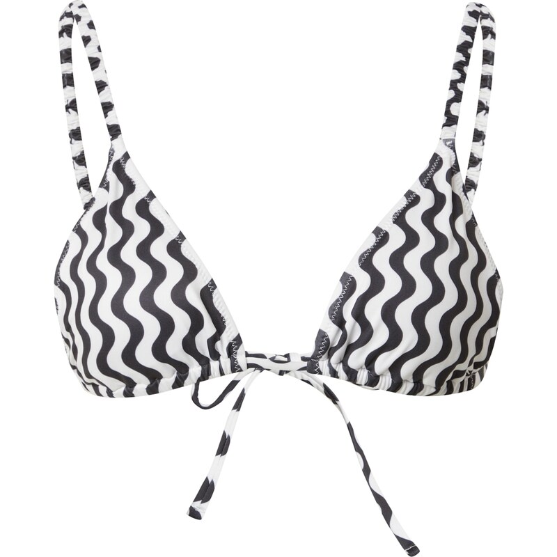 LeGer by Lena Gercke Bikinový top Emmy čierna / biela 55005301