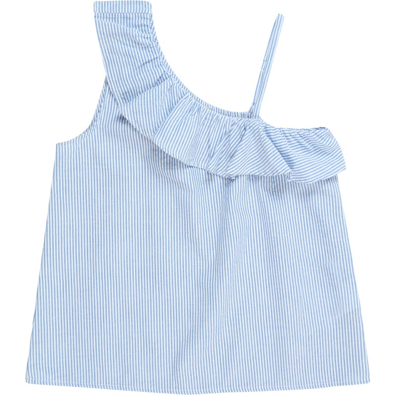 ONLY GIRLS Top KOGSmilla svetlomodrá / biela 54342664
