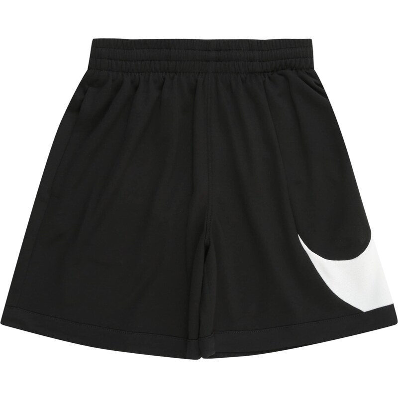 NIKE Športové nohavice SWOOSH čierna / biela 53856409