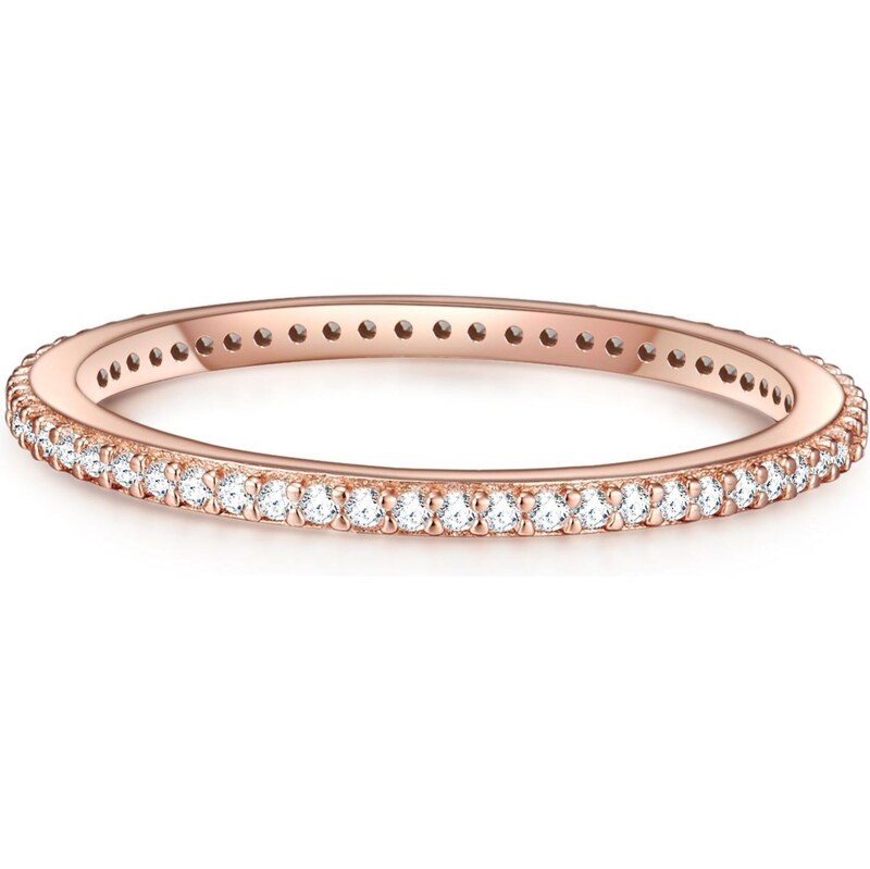 Glanzstücke München Prsteň ružové zlato / priehľadná 66536337