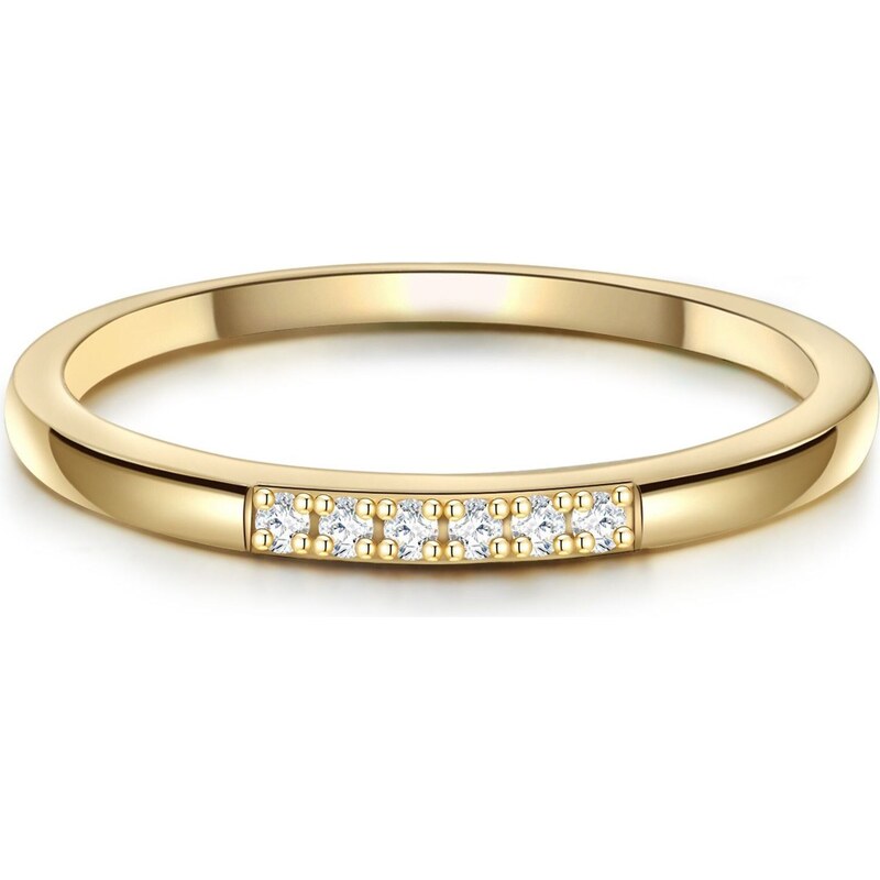 Glanzstücke München Prsteň zlatá žltá / priehľadná 66536382