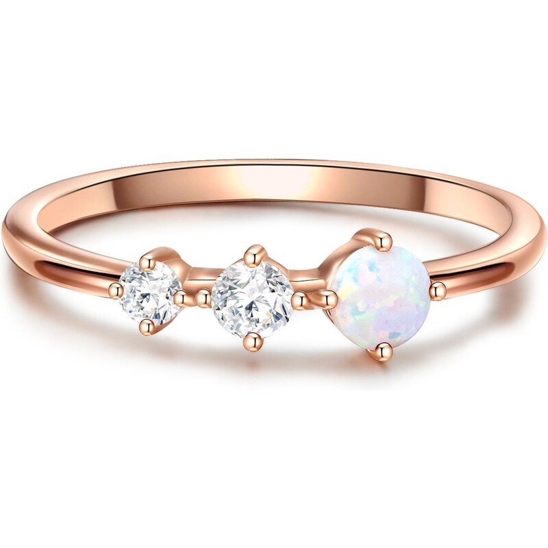 Glanzstücke München Prsteň opálová / ružové zlato 66528567