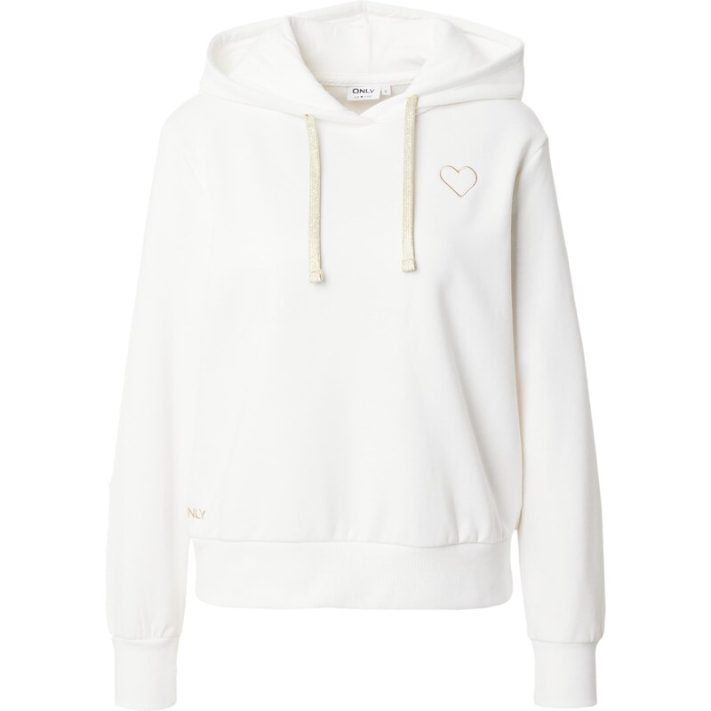 ONLY Mikina ONLNola zlatá / biela 65206583