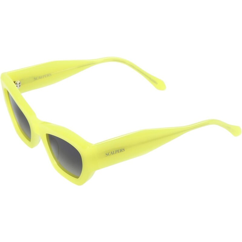 Scalpers Slnečné okuliare Cool grafitová / limetová 58459499